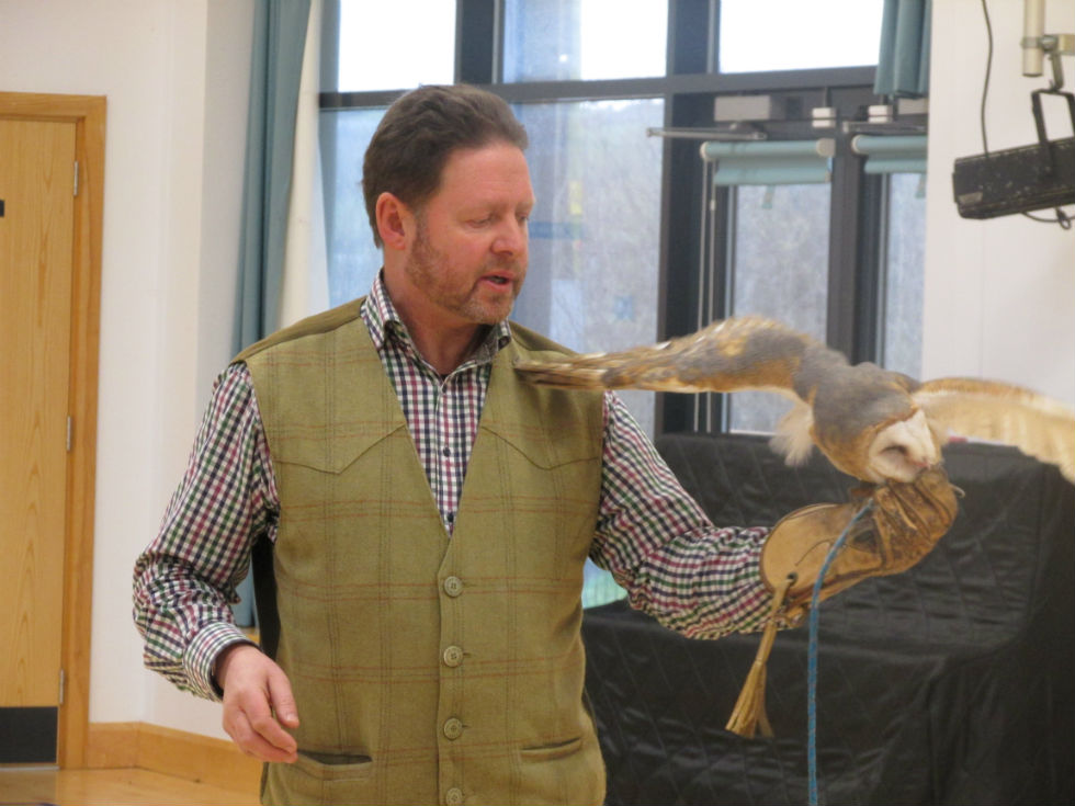 The Bird Man visits St Oliver Plunkett\'s!